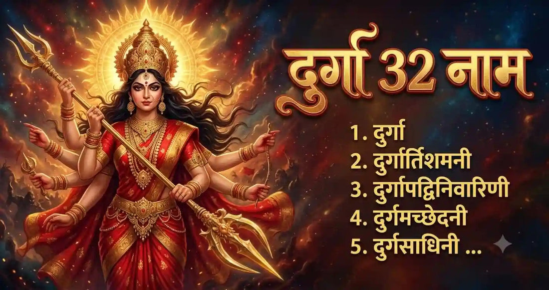 गुप्त नवरात्रि विशेष दुर्गा द्वात्रिंशन्नाममाला और माँ दुर्गा के 32 नाम