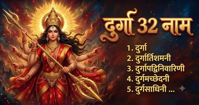 गुप्त नवरात्रि विशेष दुर्गा द्वात्रिंशन्नाममाला और माँ दुर्गा के 32 नाम
