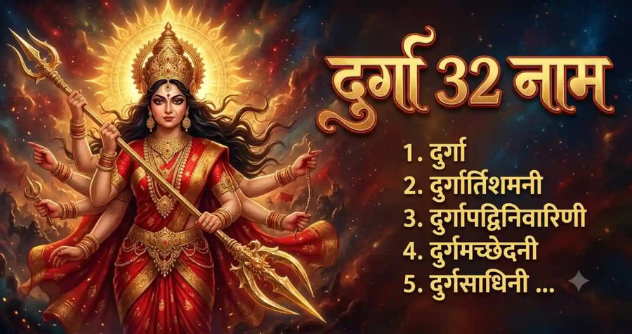 गुप्त नवरात्रि विशेष दुर्गा द्वात्रिंशन्नाममाला और माँ दुर्गा के 32 नाम