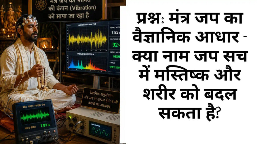मंत्र जाप का वैज्ञानिक आधार – मस्तिष्क और शरीर पर प्रभाव