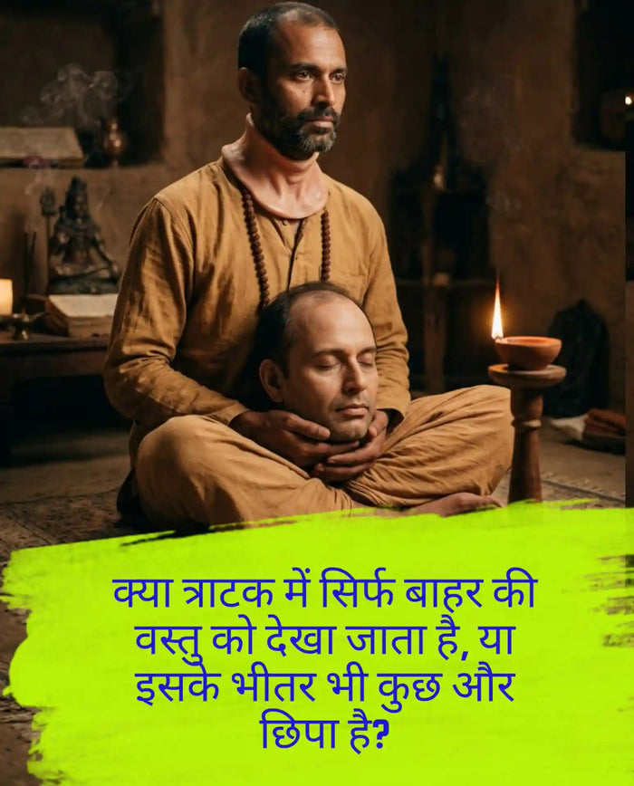 बाहरी दीपक से भीतर की दृष्टि और साक्षी भाव की त्राटक साधना