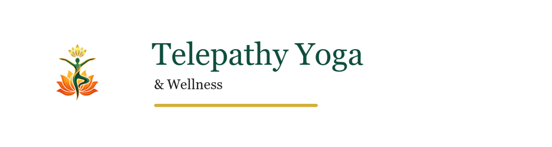 Telepathy Yoga & Wellness premium full logo